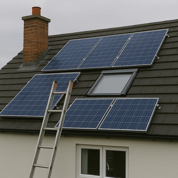 Installer access, fixings, and mounting considerations for a UK roof